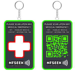 NFSeek: Respond Silicone Keychain - 2 Pack
