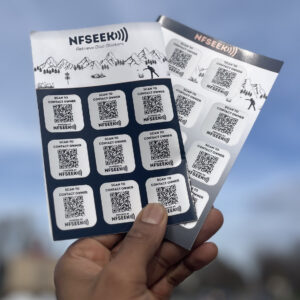 NFSeek Retrieve Disc Stickers